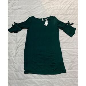 NWT H&M green dress size 12